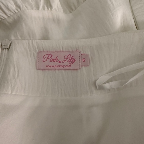 Pink Lily 2 piece crop top and skirt set - Picture 6 of 6